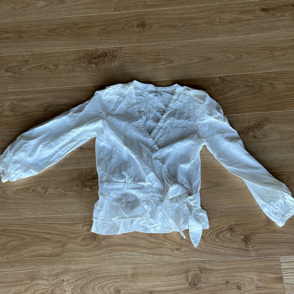 Madewell Wrap Top Size S